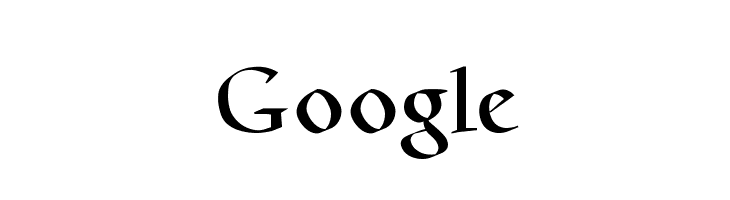 Fonts Logo Google Logo Font