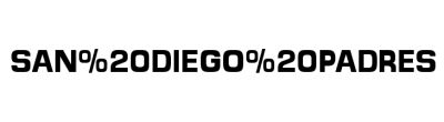 San Diego Padres Logo Font Generator - FREE Download - FontBolt