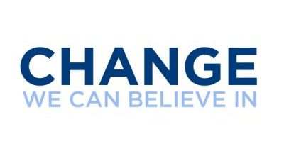 Change We Can Believe In Logo Font